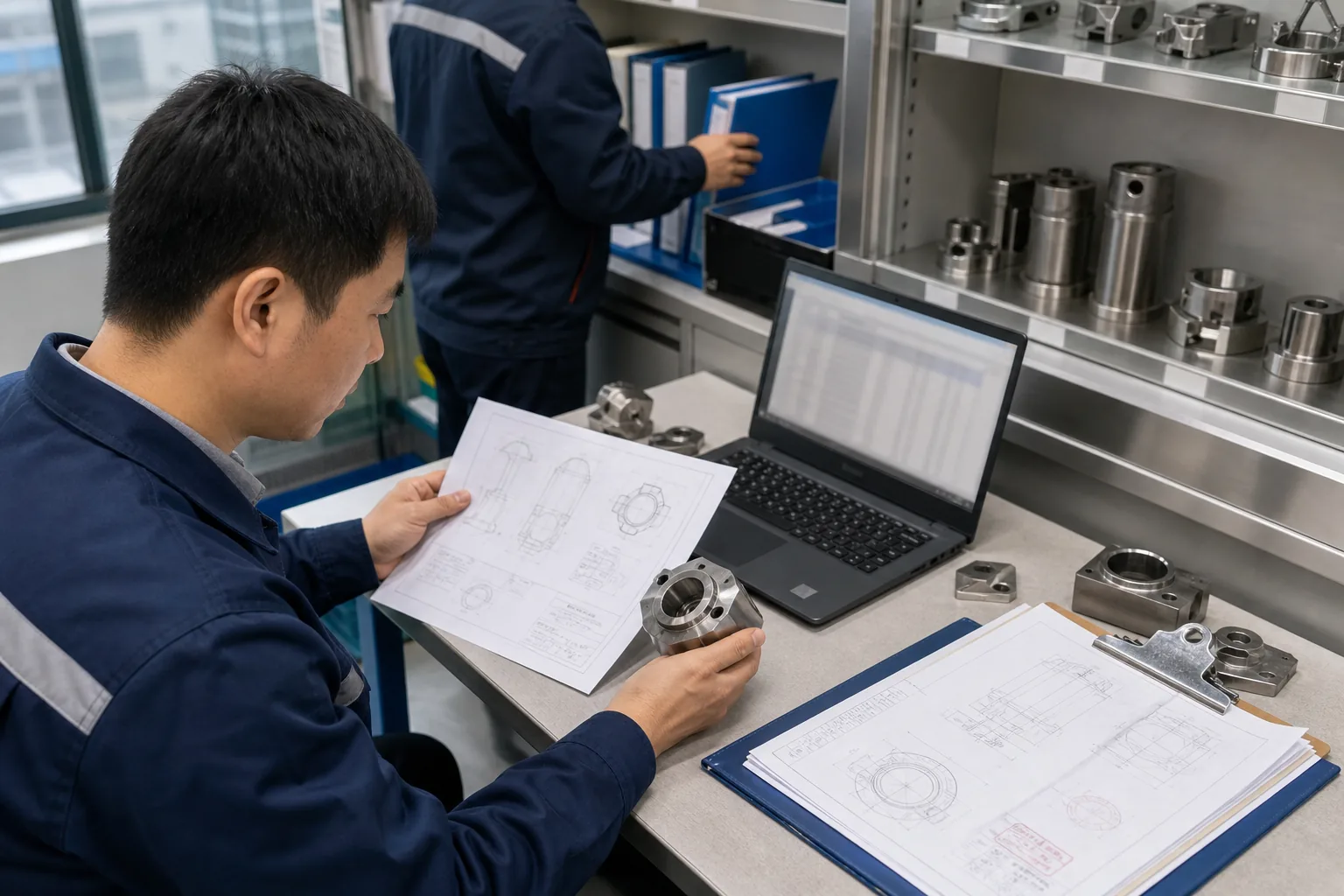 工厂资料台核对图纸下载入口和工程询盘附件